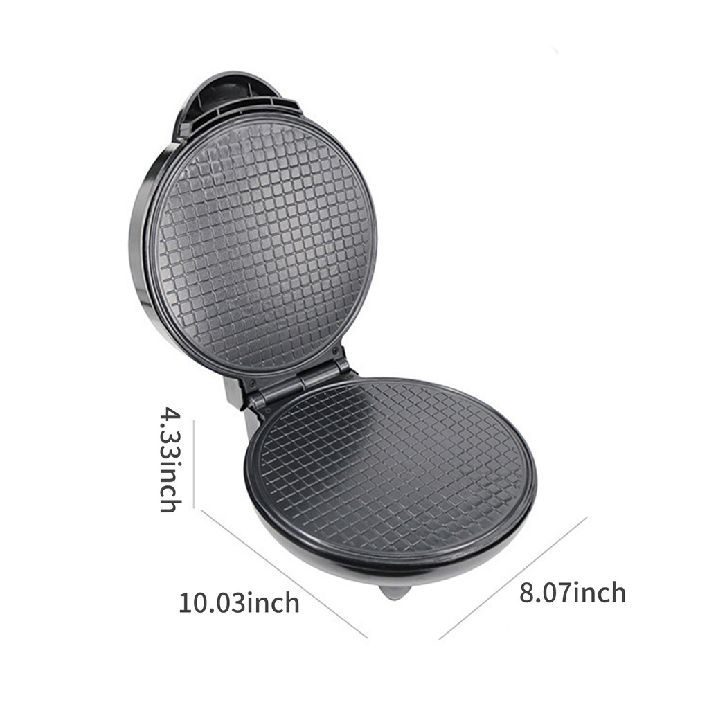 1200W Electric Ice Cream Cone Maker with Roller Waffle Cone and Bowl Maker Nonstick Waffle Baking