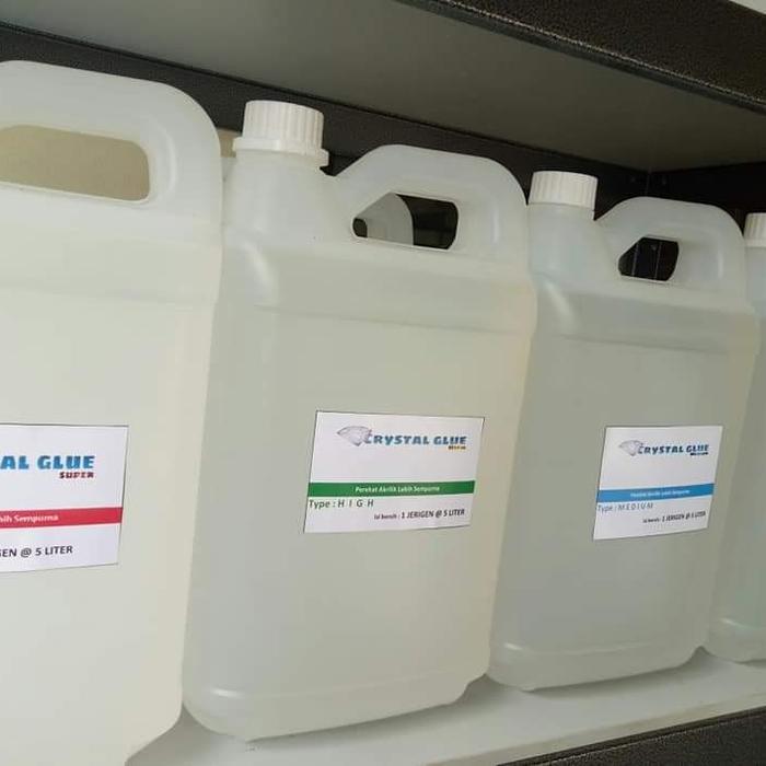Lem Akrilik Kualitas Super / Lem Acrylic / Lem Mika / Lem Bening
