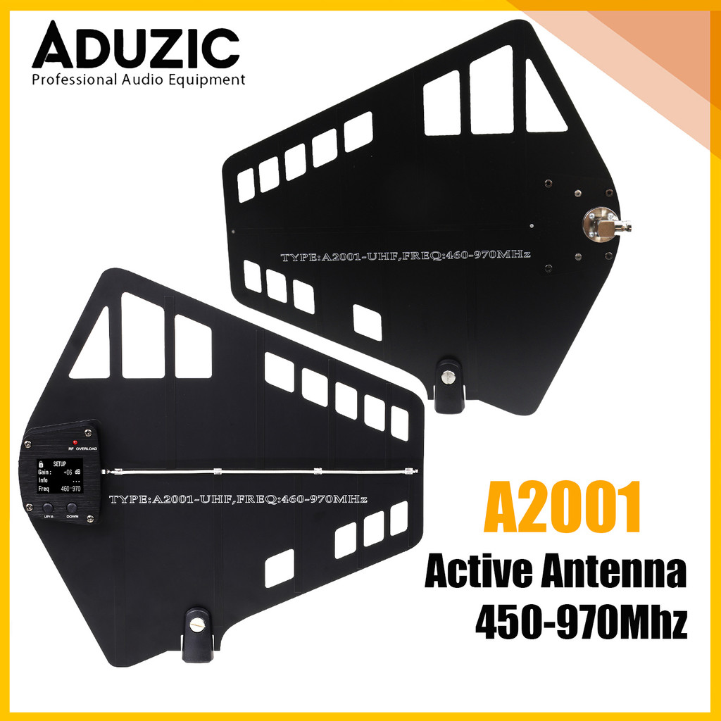 ADUZIC PTS80 A2001 Active Antenna Distributor RF Distributor 16 Channel Combiner For Microphone