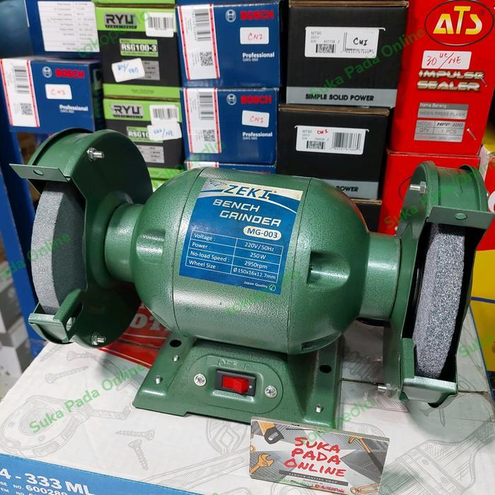 Gerinda Duduk 6 Inch Zeki Murah