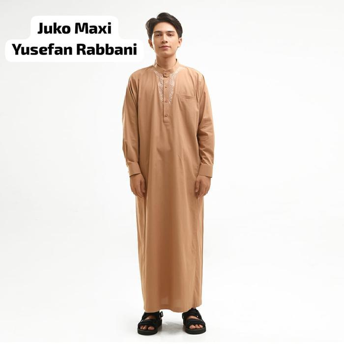 RABBANI-JUKO MAXI YUSEFAN Mst- Jubah Koko Pria Gamis Laki Laki Muslim