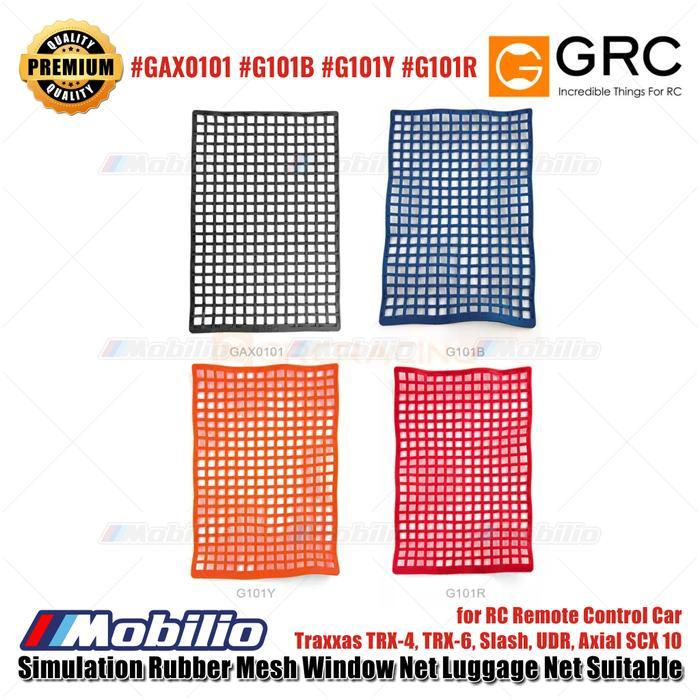 GRC Simulation Rubber Mesh Window Net Luggage Net Suitable for RC Remote Control car TRX-4 TRX-6