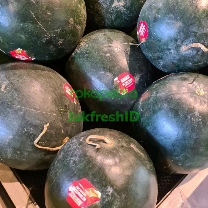 semangka sweet baby black seedless 1 pcs