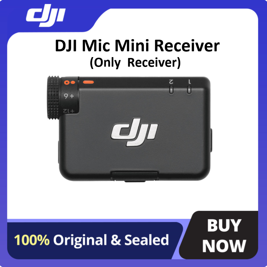 DJI Mic Mini Receiver DJI Mic Receiver- Genuine OEM Replacement Wireless Microphone Receiver