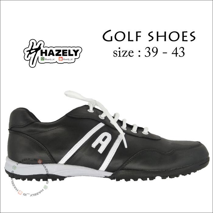 SEPATU GOLF KULIT ASLI / SEPATU GOLF PRIA / SEPATU GOLF KULIT