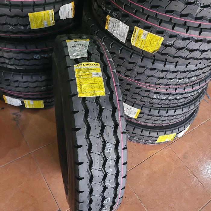 Ban truk Dunlop 750 R16 16 SP571 14 PR SET komplit kawat