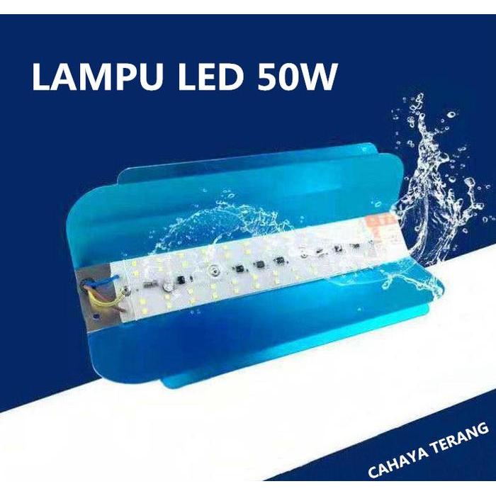 "New" LAMPU JALAN 50W PJU LED SOROT OUTDOOR / Lampu Sorot Tungsten Iodine