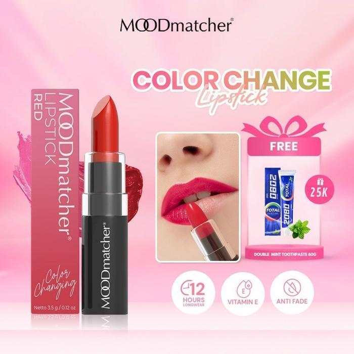 MOODmatcher Lipstik Original Red