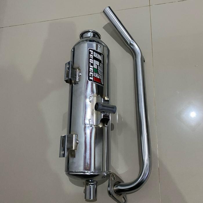 Knalpot standar racing TZM Bass adem cocok untuk harian Beat, scoopy, vario, beat deluxe, beat