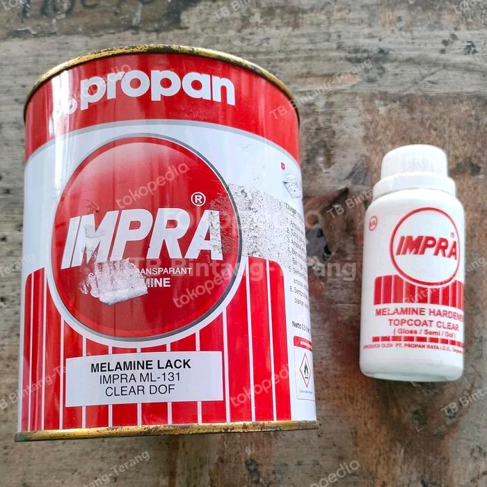 IMPRA MELAMINE LACK ML-131 CLEAR DOFF CAT FINISHING KAYU TRANSPARAN