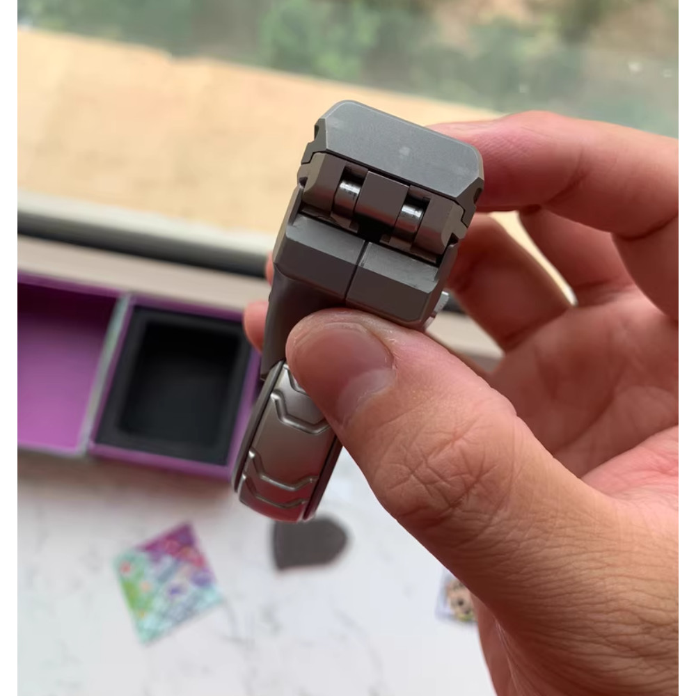 Used EDC AcEdc&GoBiggeR Azu zoom fidget slider Decompression toys