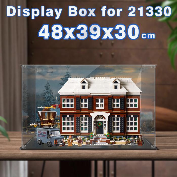 ACRYLIC DISPLAY BOX FOR LEGO 21330 DISPLAY CASE FOR HOME ALONE BUILDING BLOCK DUSTPROOF CLEAR
