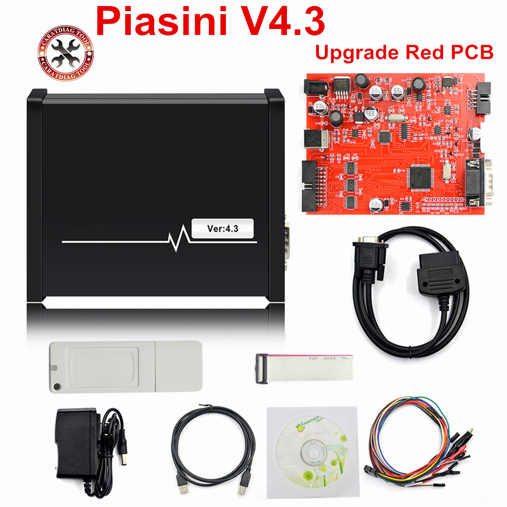 JUAL Professional PIASINI ECU Chip Tuning Kits Master Full V4.3 OBD CAN-BUS Scanner Checksum Correct