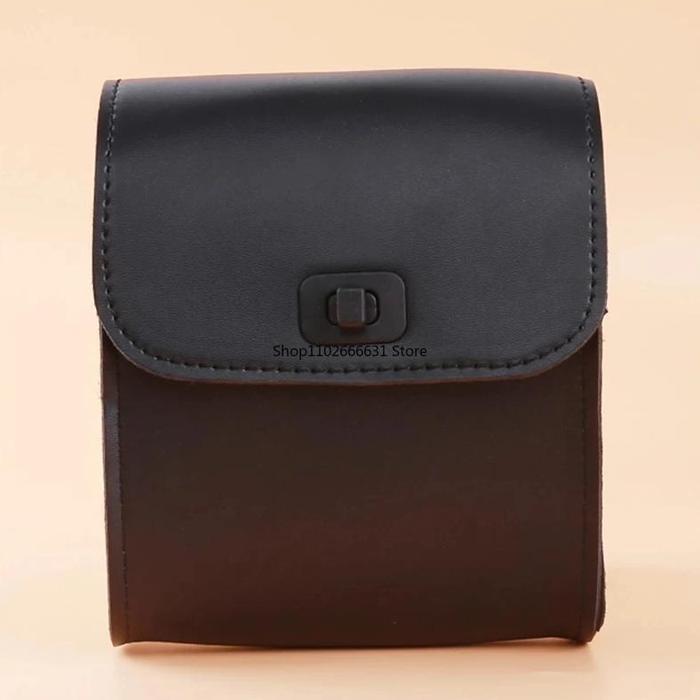 MINI PU LEATHER MOTORCYCLE MULTIFUNCTION PORTABLE HANDLEBAR BAR FRONT SADDLE HANGING BAG TOOL BAGS