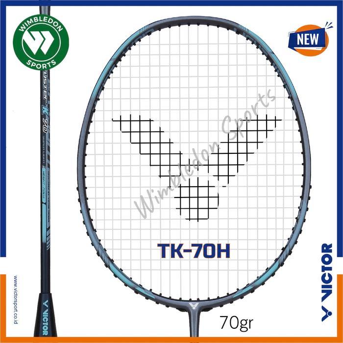 TerbaruBest Seller Raket Badminton Victor Thruster K 70 H / Raket Victor Tk-70 H/ Tk70H