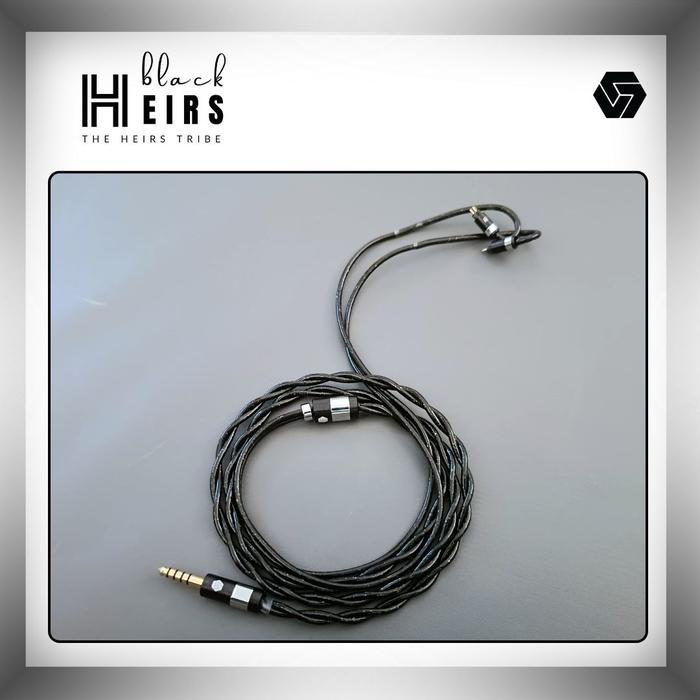 VJC BLACK HEIRS Coaxial Custom Cable for IEM