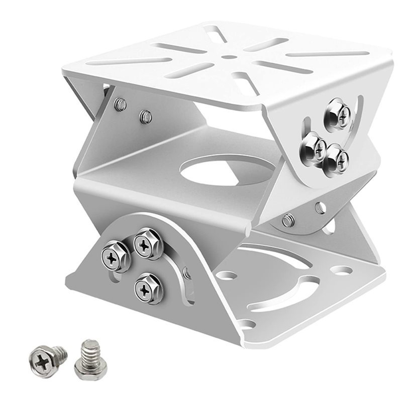 [LXYA68Z] Mounting Bracket Monitoring 3-Axis Adjustable For PTZ Dome Camera Duckbill Holder CCTV