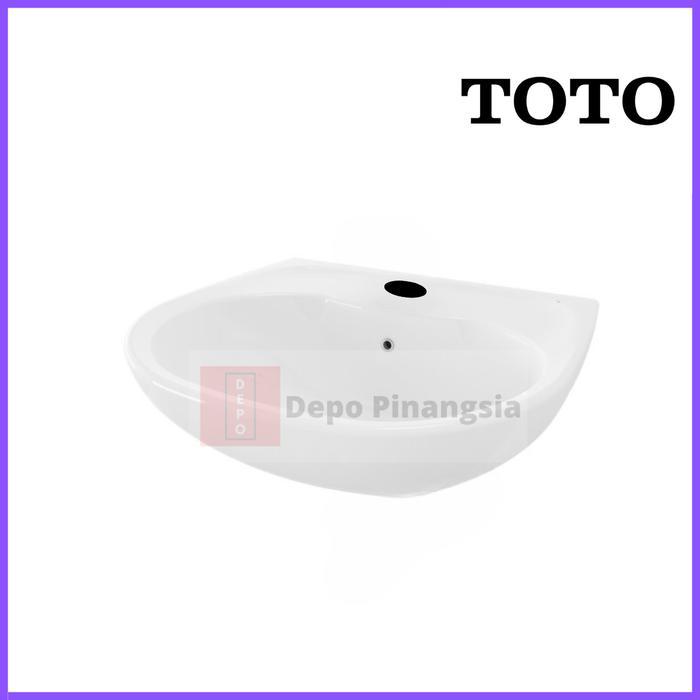 Wastafel Toto Lw236Cj Putih Body Only + Free Bracket