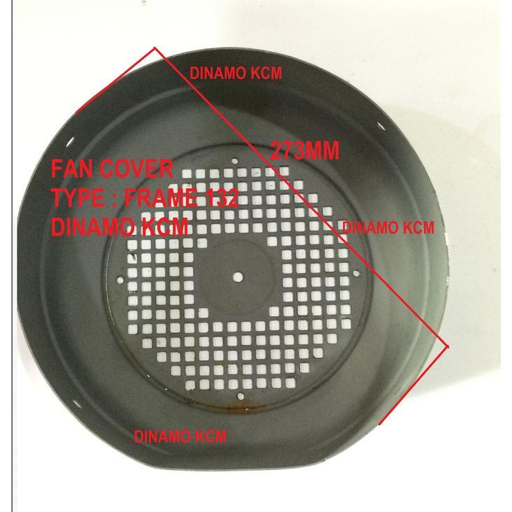FAN COVER FRAME 132 - SETENGAH BULAT - FAN COVER DINAMO - ELEKTRIK MOTOR - TUTUP KIPAS DINAMO