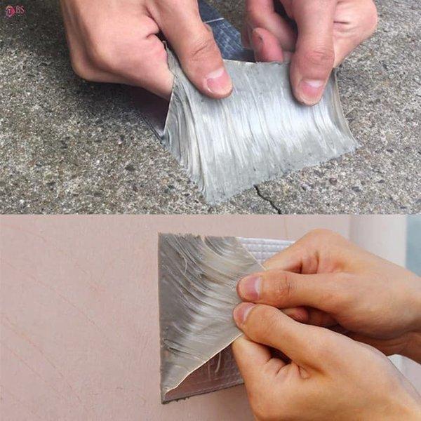 "New" Lakban Alumunium Foil Tape Tahan Air Bocor Atap