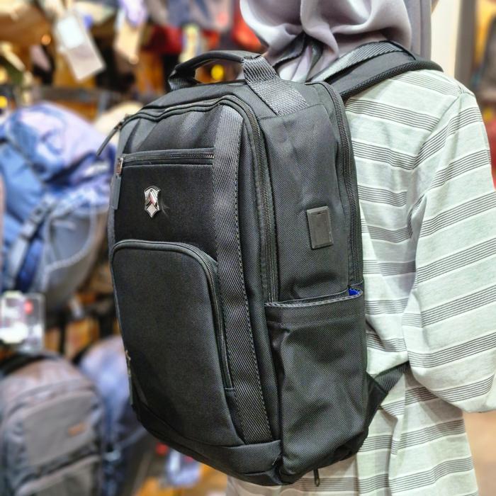 TAS RANSEL TRACKER 7052 GRENADES 02 - DAYPACK PRIA WANITA - TAS LAPTOP KULIAH COWO