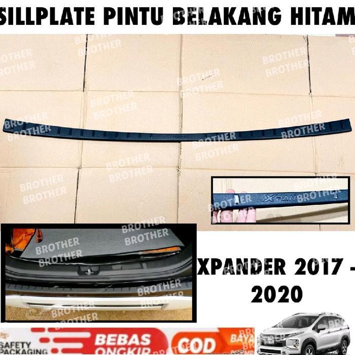Sillplate Belakang Xpander / Xpander Cross 2017 2018 2019 2020 2021 Hitam Black Sporty Garansi