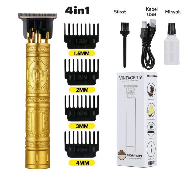Alat Cukur T9 DRAGON Alat Cukur Rambut Dragon T9 Cukur Rambut Hair Clipper Cukur Vintage