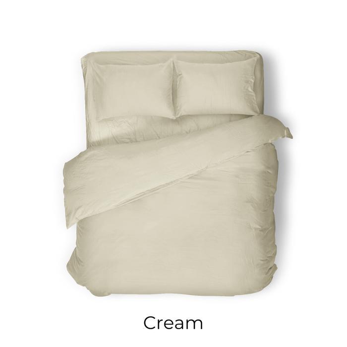 Sprei Disperse Polos CREAM 180x200