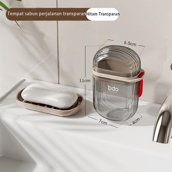 Tempat sabun batang kamar mandi tempat sabun travel traveling Kotak Sabun Batangan Tempat Sabun