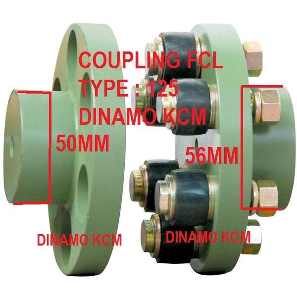 Coupling Fcl - Fcl 125 - Copling Fcl 125 - Dinamo Kcm Co