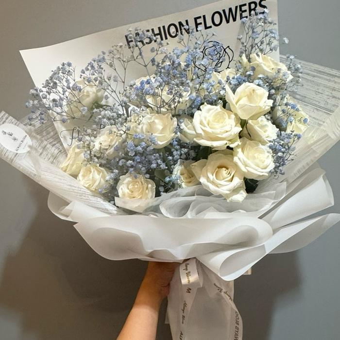 Buket Bunga Wisuda Kado Hadiah Flower Bouquet Valentine Ulang Tahun Anniversary Pembukaan Toko Murah