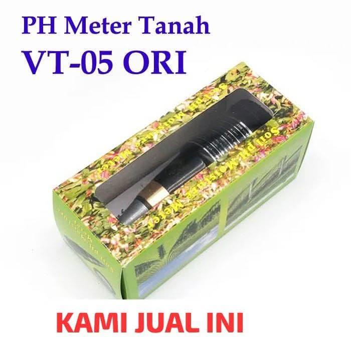 Ph Meter Tanah Ori 100%, Soil Tester, Soil Ph Tester Akurat, Alat Ukur Ph Tanah Vt05 Ori Terbaru 