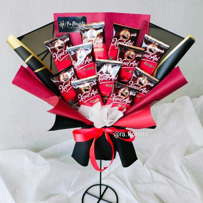 Buket kopi kapal api / buket kopi / kopi kapal api Coffee / luwak white koffie / top coffe / goodday