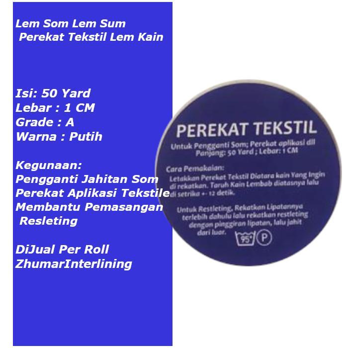 "New" Perekat Tekstil Lem Kain Lem Som Lem Sum Perekat TEKSTILE TMURAH