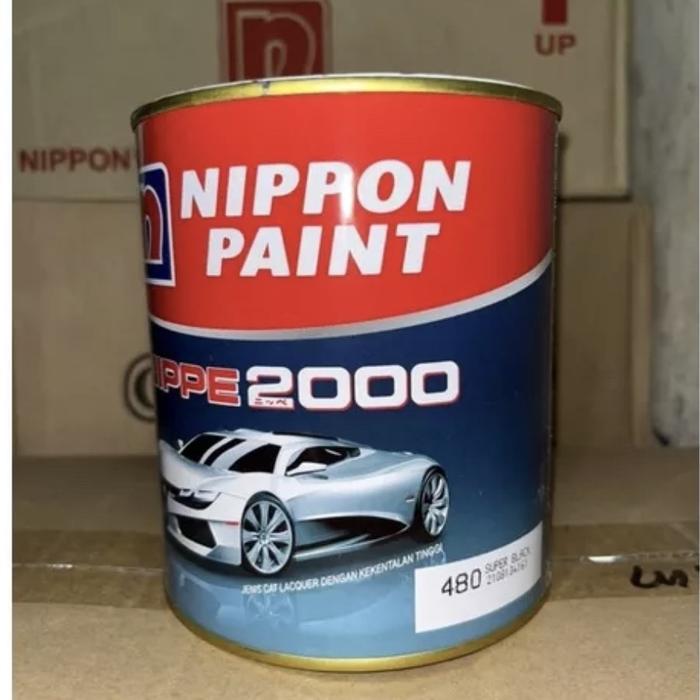 Cat Kayu & Besi Nippon Nippe 2000 Duco Hitam Putih Kilap Doff Warna Clear Mobil Semprot Kuas Co