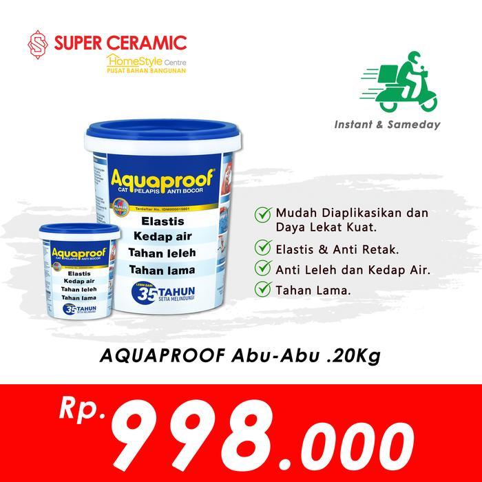 Aquaproof Warna Abu-Abu - Aquaproof 4Kg / Aquaproof 20Kg Co