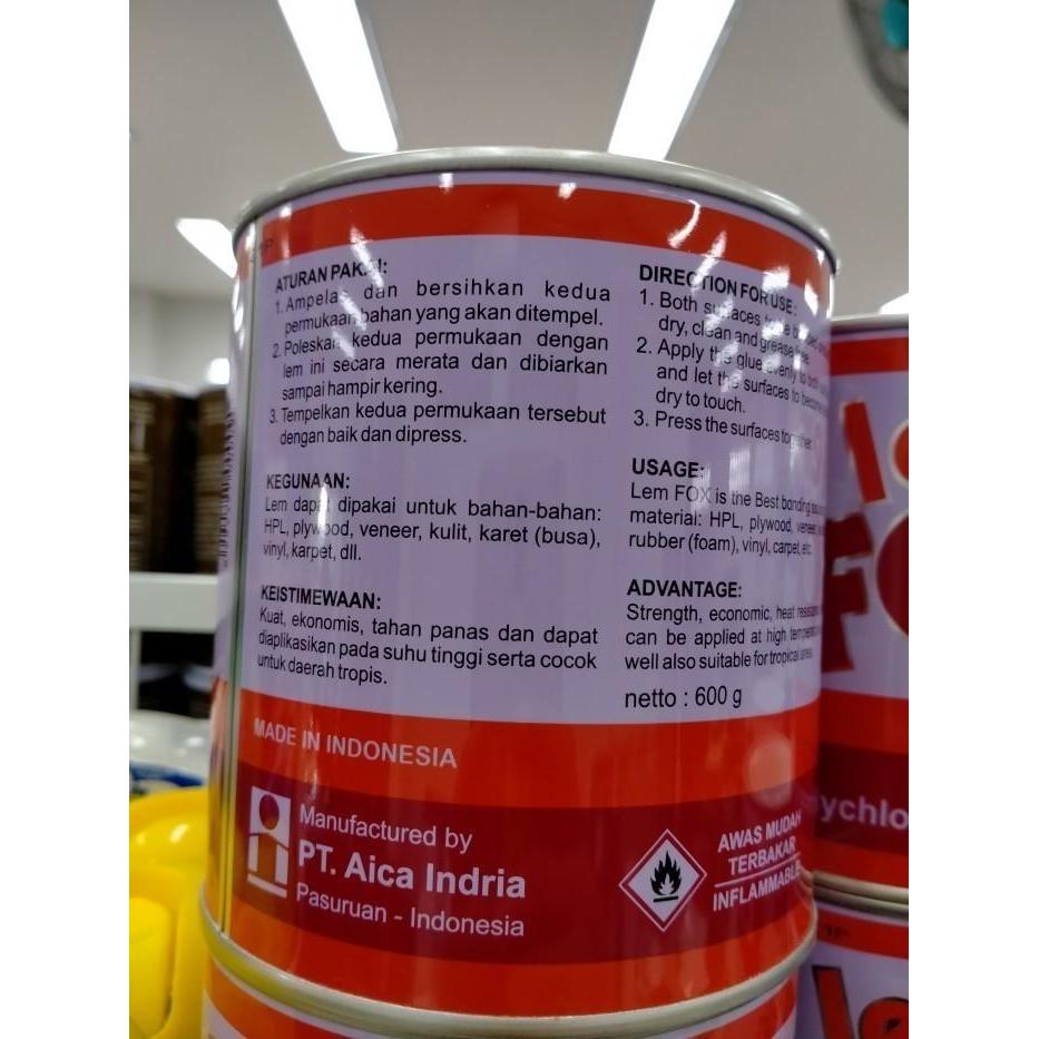 Lem Fox Kuning Kg / Lem Fox 1Kg / Lem Fox Kucing