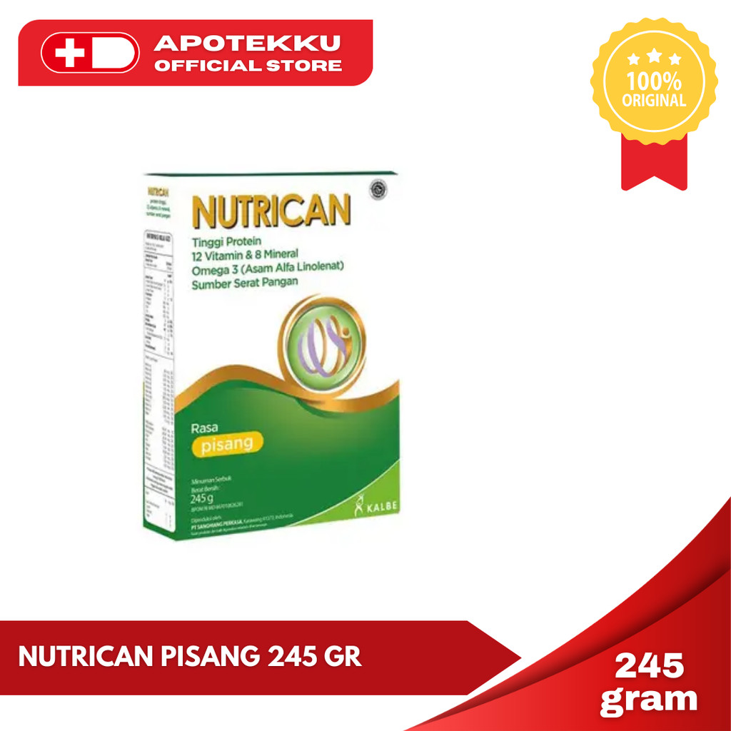 Nutrican Pisang 245g - Susu Nutrisi Pasien Kanker