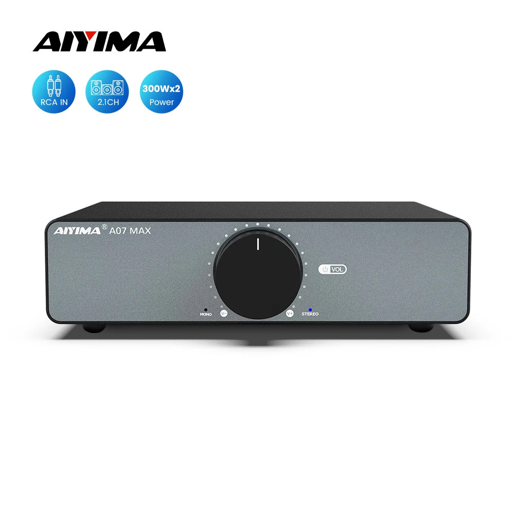 AIYIMA TPA3255 Audio Amplifier Bluetooth Amplify A07 A07 PRO A07 MAX Sound Amplificador 2.0 Stereo