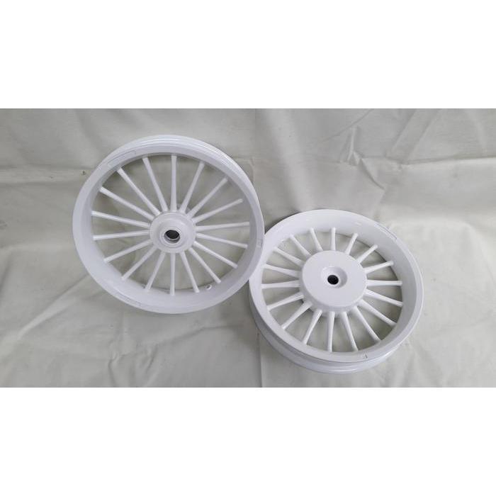 velg motor Vario 110, Beat, Spacy, Scoopy Classic POWER Putih