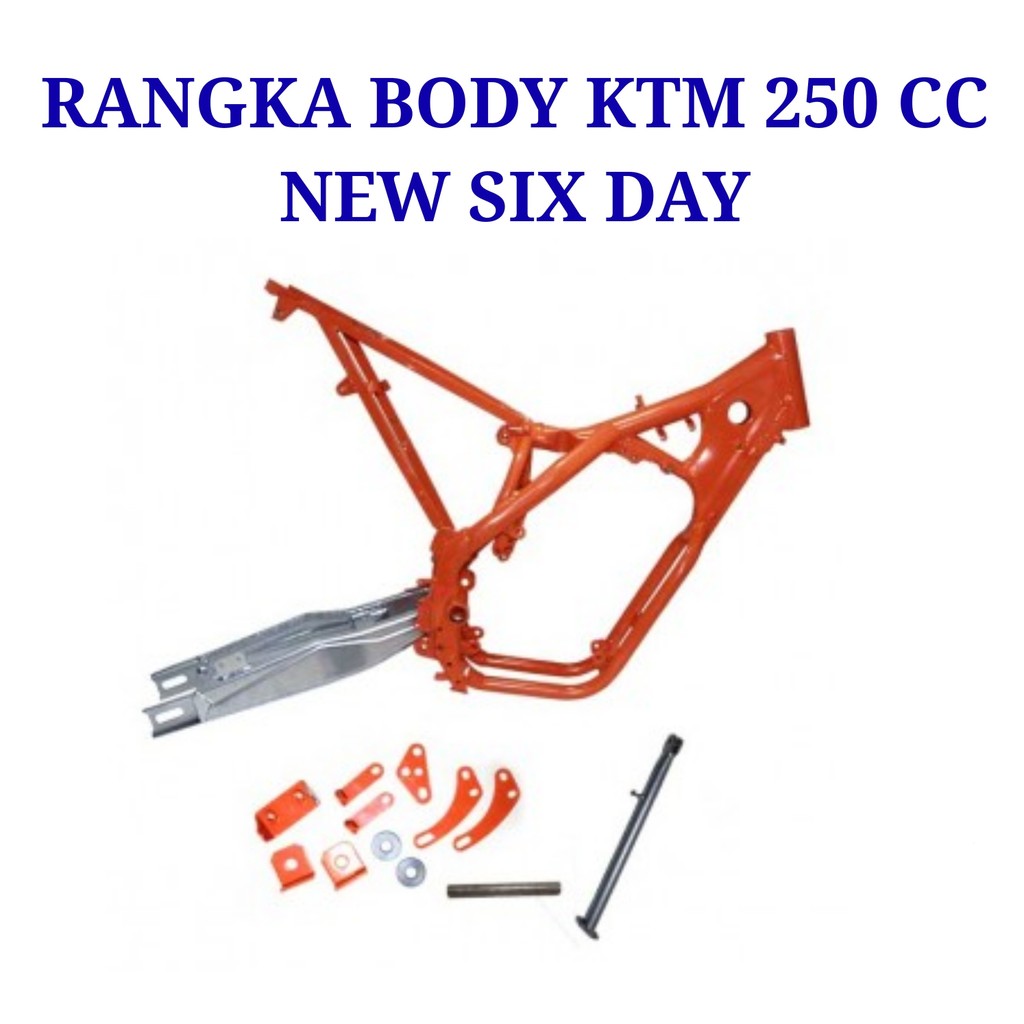 RANGKA/KERANGKA UNTUK MOTOR CROSS KTM 250CC NEW SIX DAY