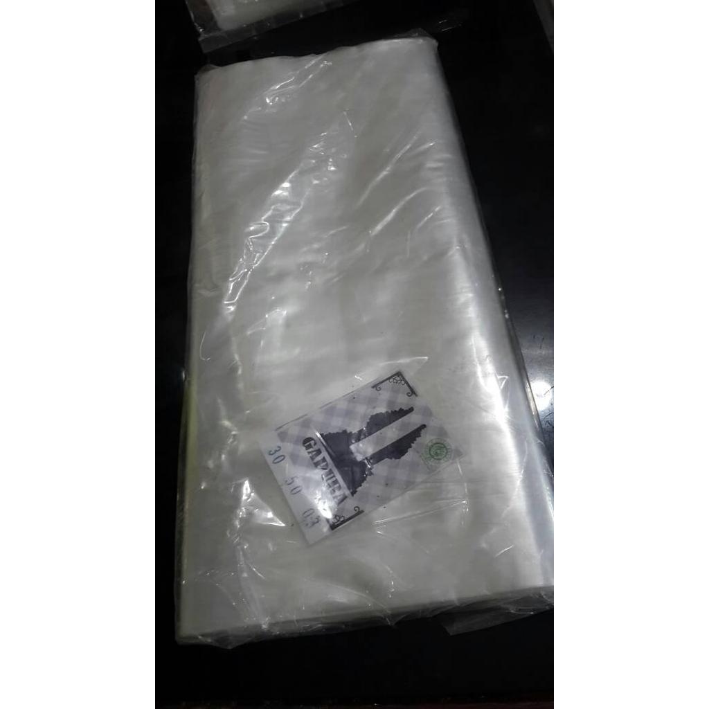 pp 30x50 / plastik bening / plastik kerupuk / laundry / sepatu