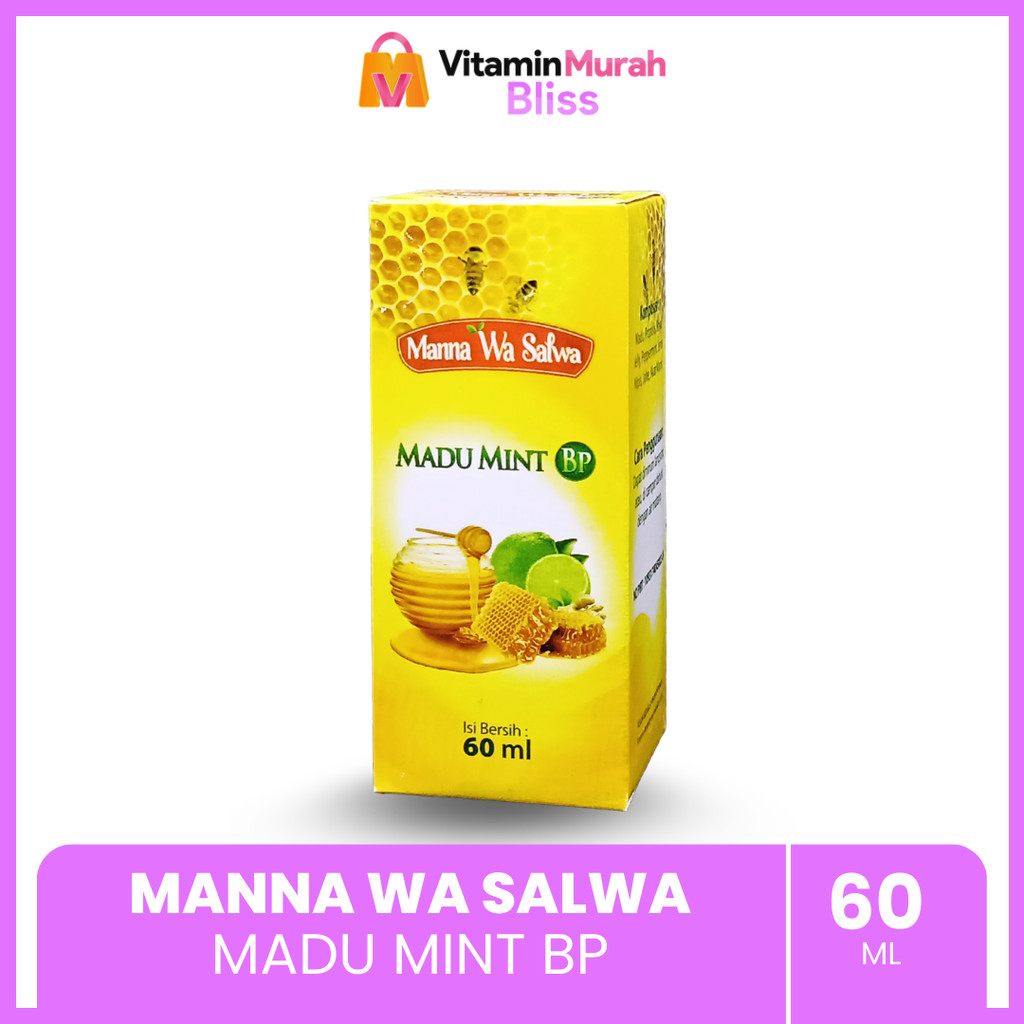 MANNA WA SALWA MADU MINT BP ISI 60 ML