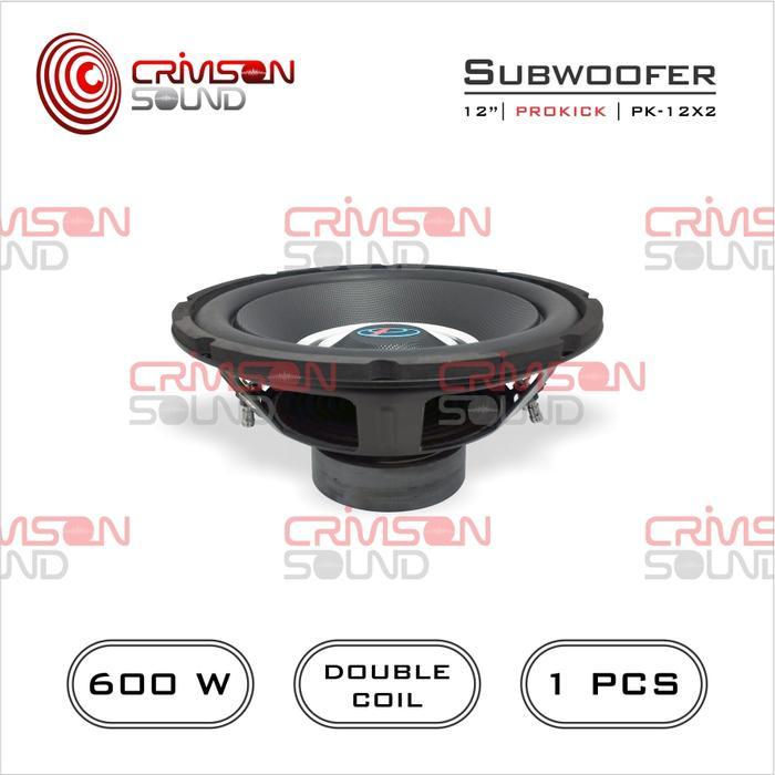 Ready SUBWOOFER 12 INCH DOUBLE MAGNET 600 WAAT PROKICK PK - 12X2 Car