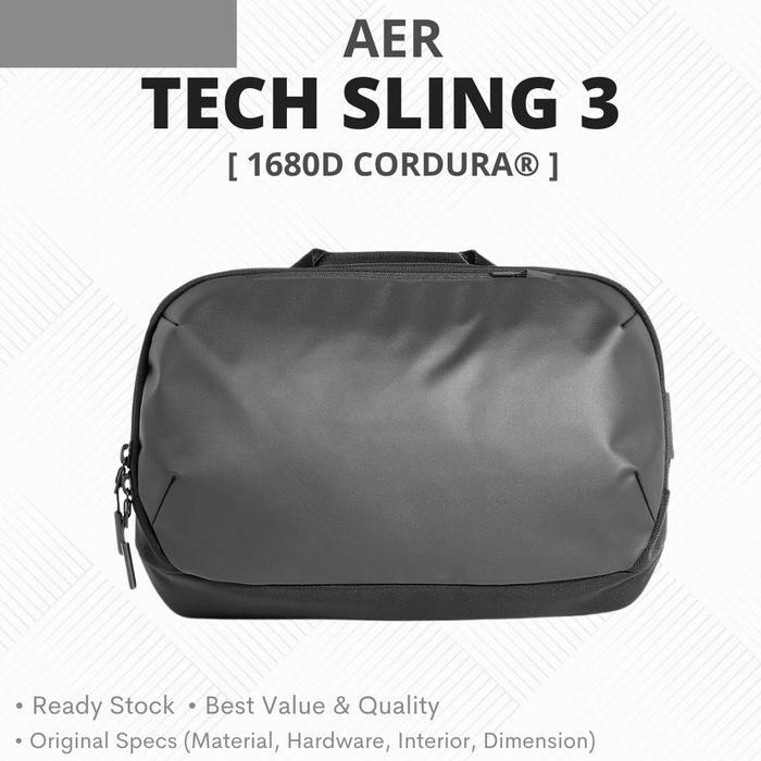 AER TECH SLING 3 Cordura 1680D - EDC Sling Bag Tas Laptop
