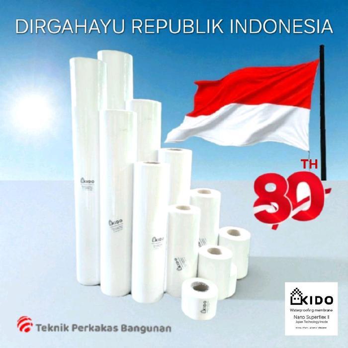 Serat kain tisu membrane polyester aquaproof/waterproof serat kain pelapis cat Paint anti bocor KIDO