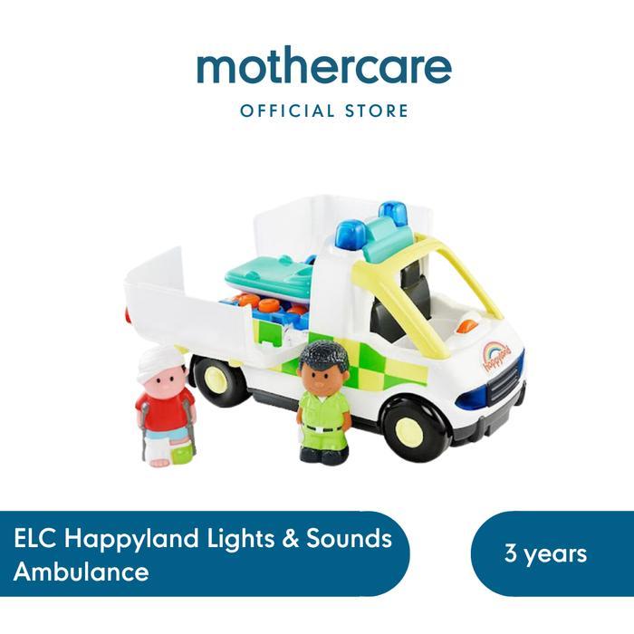 ELC Happyland Lights And Sounds Ambulance (Assorted) - Mainan Mobil