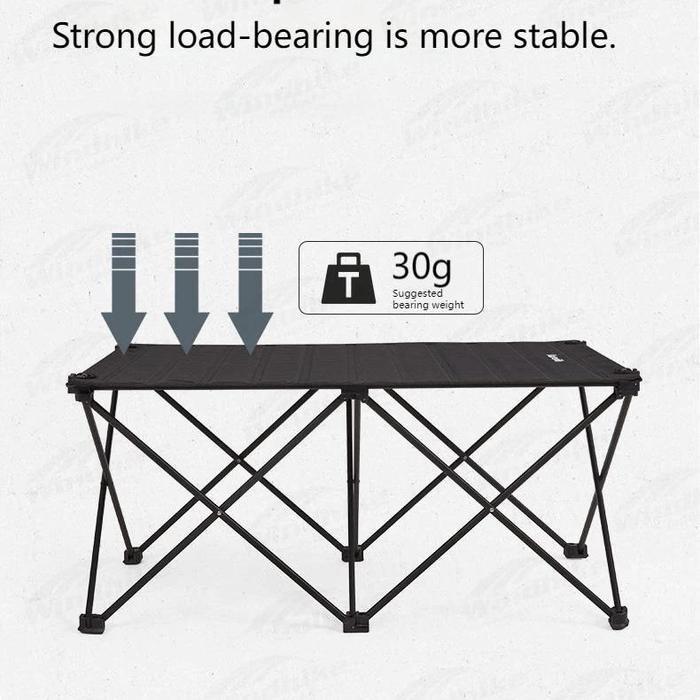 MEJA LIPAT ALUMINIUM PORTABLE PIKNIK CAMPING NATUREHIKE NH22YW008