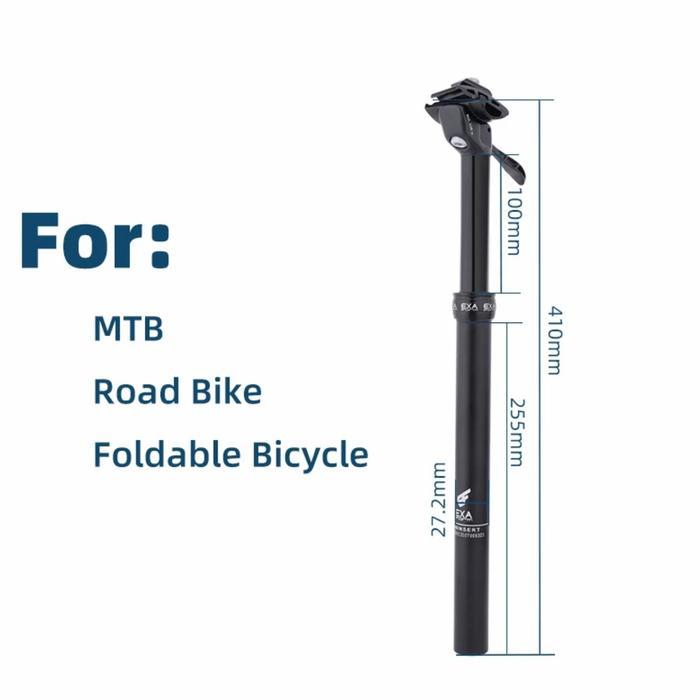 KS EXA Form Seatpost Dropper 27.2mm Seatpost Adjustable Tuas Hidrolik