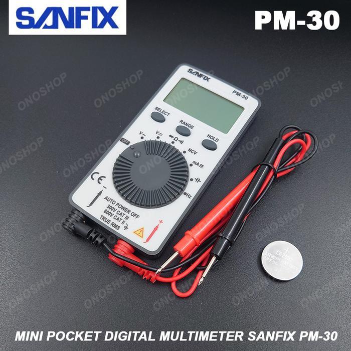 Mini Pocket Digital Multimeter Sanfix Pm-30